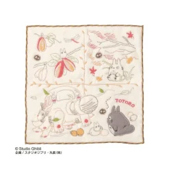 Maison Ghibli Household Linen-Mini Towel Autumn Fruits 25 X 25 Cm - My Neighbor Totoro