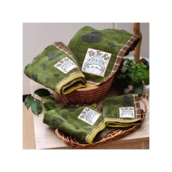 Maison Ghibli Household Linen-Mini Towel Autumn Green 25X25 Cm - My Neighbor Totoro