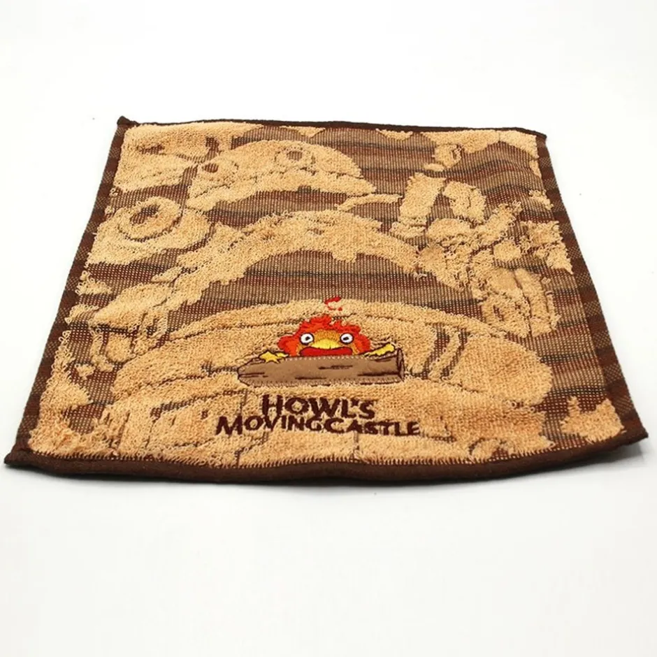 Maison Ghibli Household Linen-Mini Towel Calcifer 25 X 25 Cm - Howl'S Moving Castle