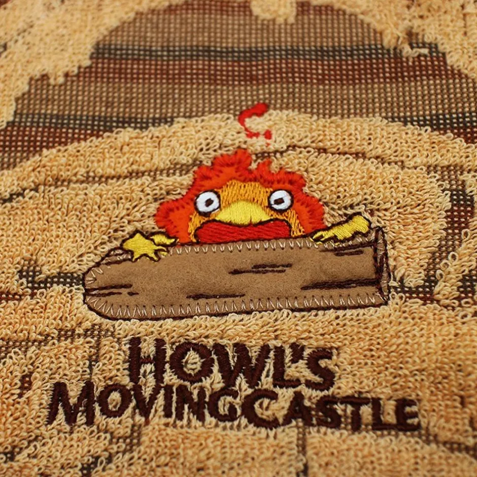 Maison Ghibli Household Linen-Mini Towel Calcifer 25 X 25 Cm - Howl'S Moving Castle