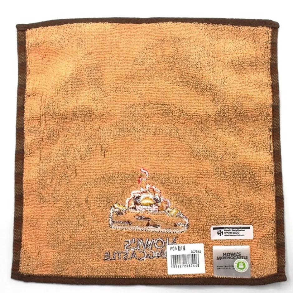 Maison Ghibli Household Linen-Mini Towel Calcifer 25 X 25 Cm - Howl'S Moving Castle
