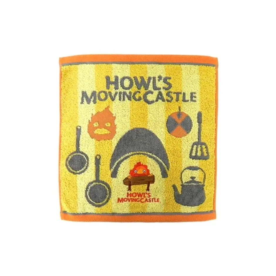 Maison Ghibli Household Linen-Mini Towel Calcifer'S Kitchen 34X36 Cm - Howl'S Moving Castle