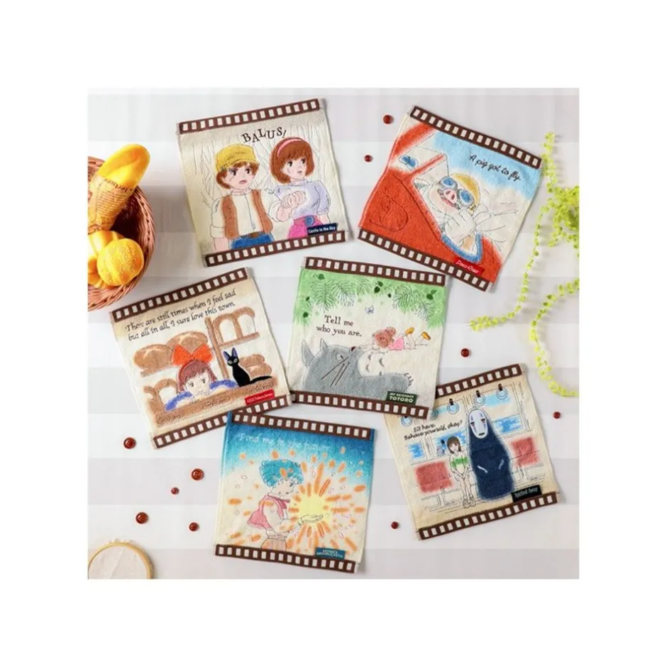 Maison Ghibli Household Linen-Mini Towel Celluloid Bakery - Kiki'S Delivery Service