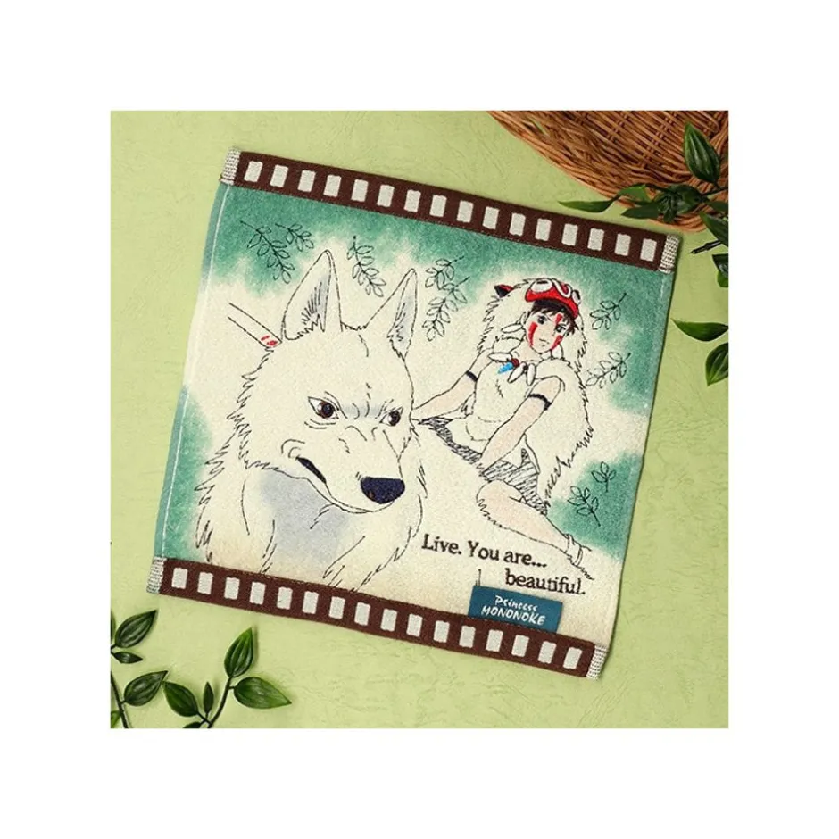 Maison Ghibli Household Linen-Mini Towel Celluloid San - Princess Mononoke