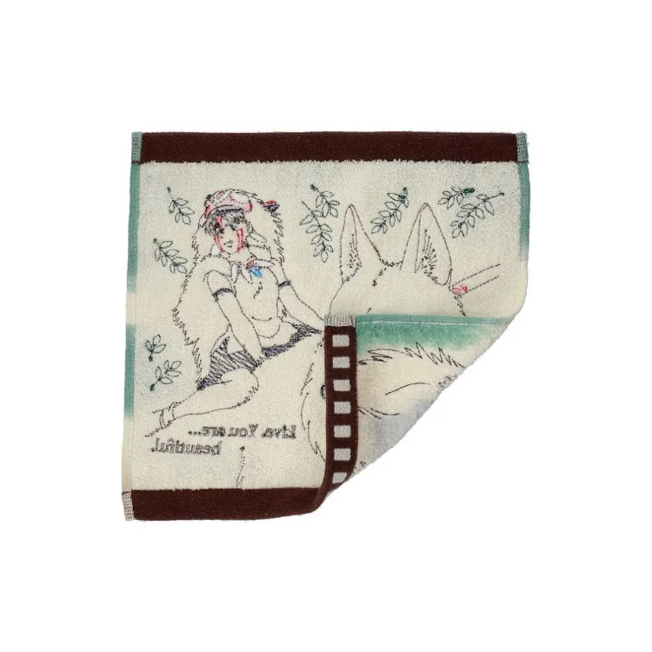 Maison Ghibli Household Linen-Mini Towel Celluloid San - Princess Mononoke