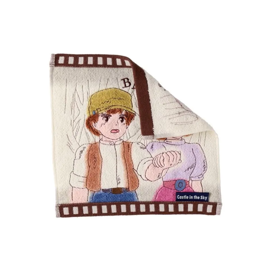 Maison Ghibli Household Linen-Mini Towel Celluloid Sheeta & Pazu - Castle In The Sky