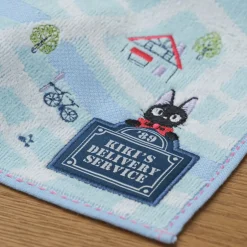 Maison Ghibli Household Linen-Mini Towel City Map 25X25 Cm - Kiki'S Delivery Service