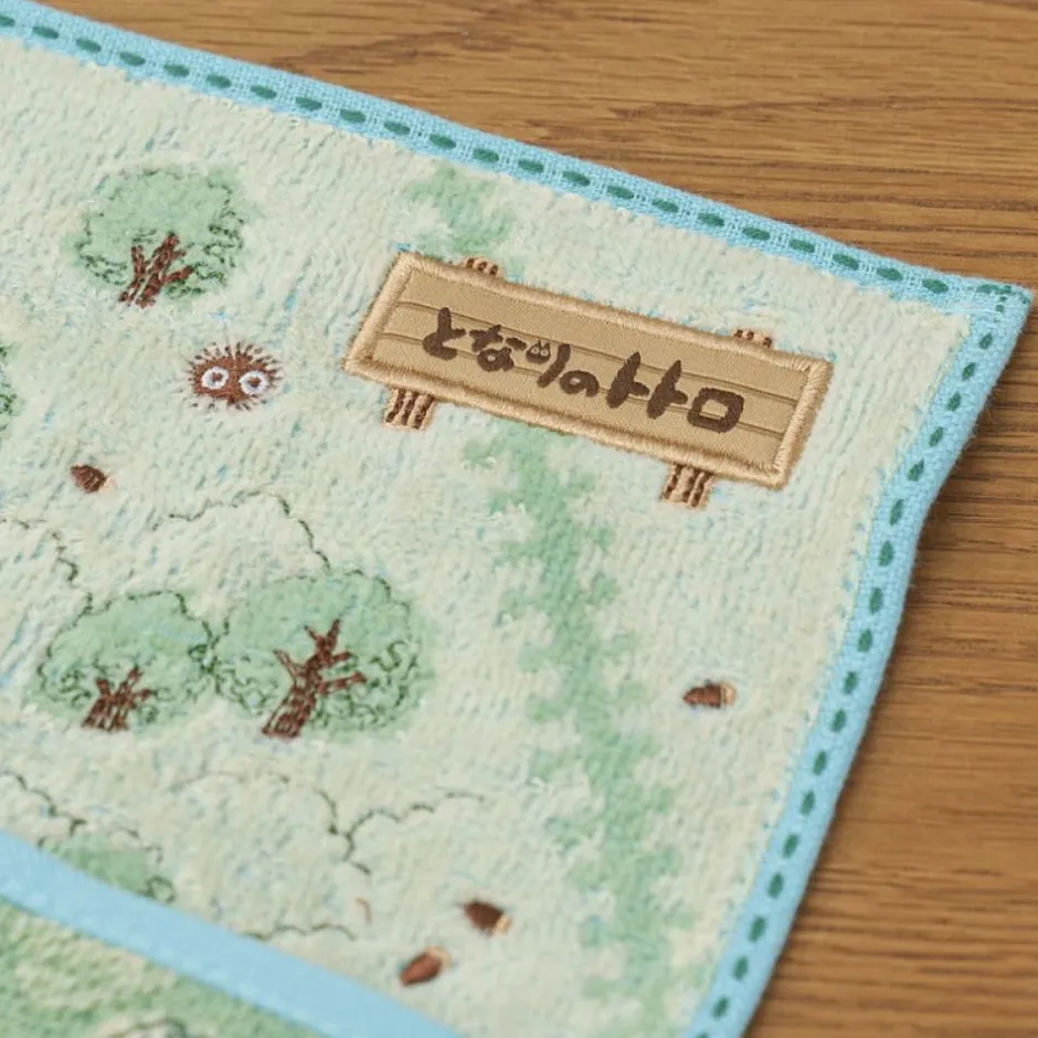 Maison Ghibli Household Linen-Mini Towel Hiking Map 25X25 Cm - My Neighbor Totoro