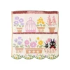 Maison Ghibli Household Linen-Mini Towel Jiji And Her Favourite Flowers 25X25 - Kiki'S Delivery Ser