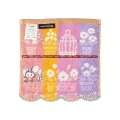 Maison Ghibli Household Linen-Mini Towel Jiji And Her Favourite Flowers 25X25 - Kiki'S Delivery Ser