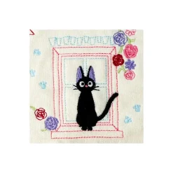 Maison Ghibli Household Linen-Mini Towel Jiji By The Window 25X25 - Kiki'S Delivery Service