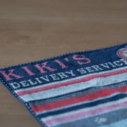 Maison Ghibli Household Linen-Mini Towel Jiji Footprints 25X25 Cm - Kiki'S Delivery Service