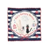 Maison Ghibli Household Linen-Mini Towel Navy Blue Striped 25X25 - Kiki'S Delivery Service