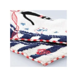 Maison Ghibli Household Linen-Mini Towel Navy Blue Striped 25X25 - Kiki'S Delivery Service