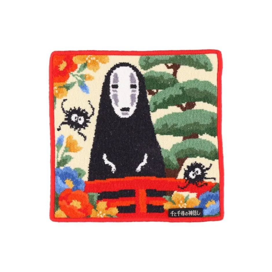 Maison Ghibli Household Linen-Mini Towel No Face On The Bridge 25 X 25 Cm - Spirited Away
