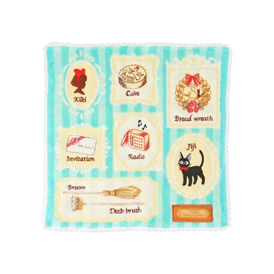 Maison Ghibli Household Linen-Mini Towel Picture Gallery 25X25 Cm - Kiki'S Delivery Service