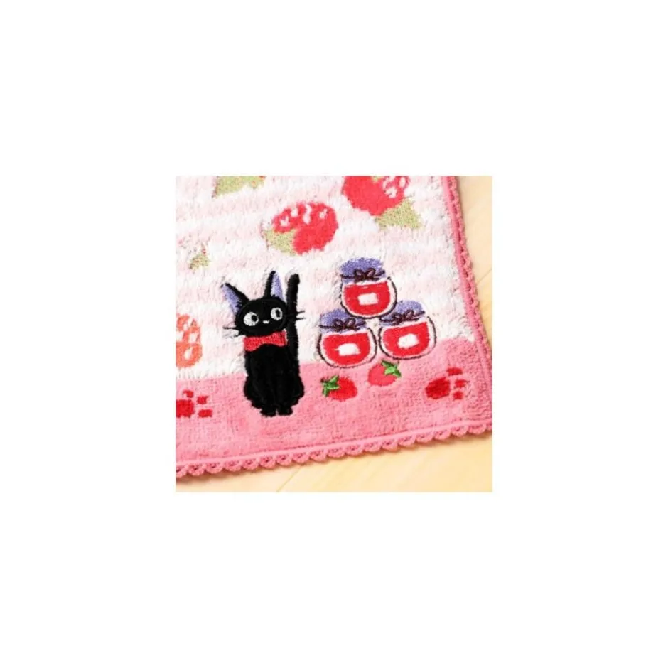Maison Ghibli Household Linen-Mini Towel Pink Fruits Tea Time - Kiki'S Delivery Service 23 23 Cm