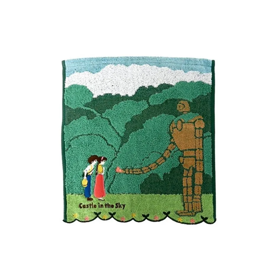 Maison Ghibli Household Linen-Mini Towel Robot Soldier 34X36 Cm - Castle In The Sky