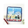 Maison Ghibli Household Linen-Mini Towel Streets Of Paris 25X25 Cm - Kiki'S Delivery Service