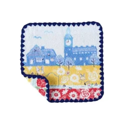 Maison Ghibli Household Linen-Mini Towel Streets Of Paris 25X25 Cm - Kiki'S Delivery Service