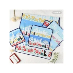 Maison Ghibli Household Linen-Mini Towel Streets Of Paris 25X25 Cm - Kiki'S Delivery Service