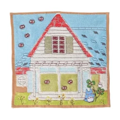 Maison Ghibli Household Linen-Mini Towel Totoro & Kusakabe House 25X25 Cm - My Neighbor Totoro