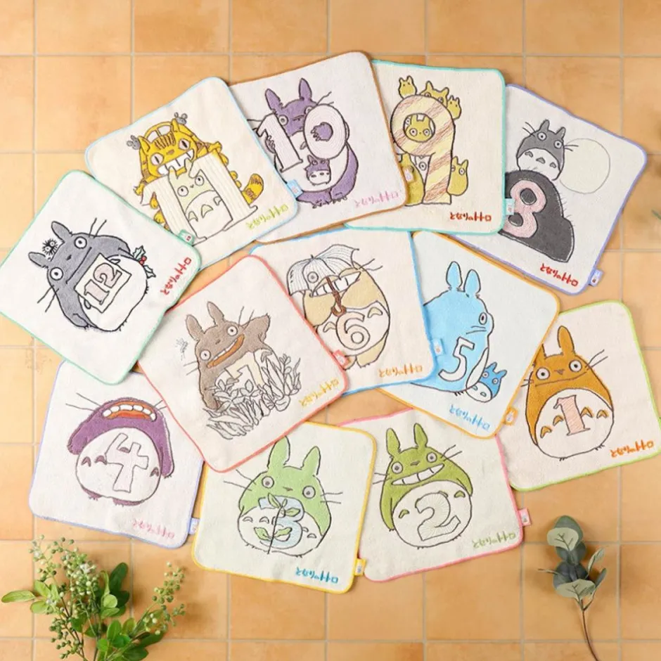 Maison Ghibli Household Linen-Mini Towel Totoro Birthday 3 25X25 Cm - My Neighbor Totoro