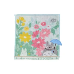 Maison Ghibli Household Linen-Mini Towel Totoro Flower Fields 25X25 Cm - My Neighbor Totoro