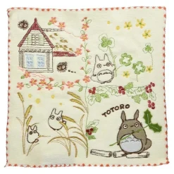 Maison Ghibli Household Linen-Mini Towel Totoro In The Garden - My Neighbor Totoro