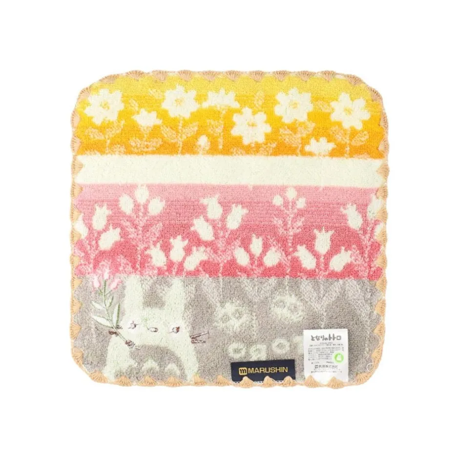 Maison Ghibli Household Linen-Mini Towel Totoro Wild Flowers 25X25 Cm - My Neighbor Totoro