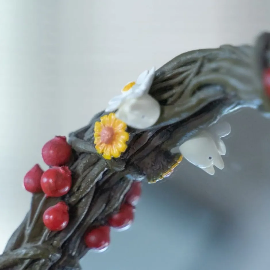 Maison Ghibli Decoration-Mirror Flowers Garland Totoro - My Neighbor Totoro