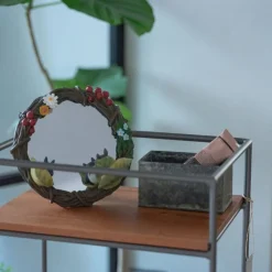 Maison Ghibli Decoration-Mirror Flowers Garland Totoro - My Neighbor Totoro