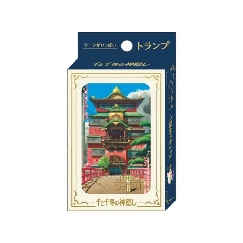Maison Ghibli Playing Cards-Movie Scenes Playing Cards - Spirited Away