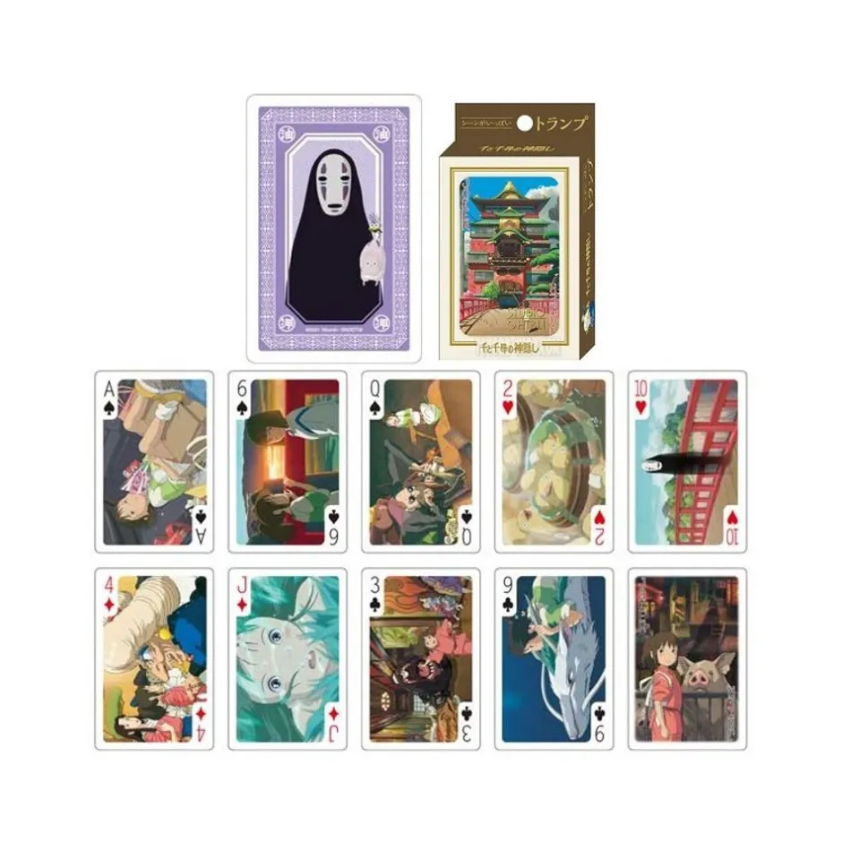 Maison Ghibli Playing Cards-Movie Scenes Playing Cards - Spirited Away