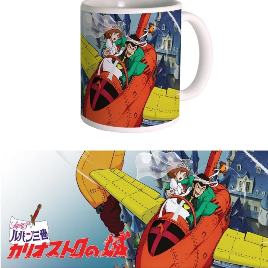 Maison Ghibli Kitchenware-Mug Lupin 01 - Castle Of Cagliostro