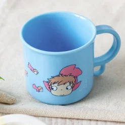 Maison Ghibli Kitchenware-Mug Ponyo In The Ocean - Ponyo On The Cliff