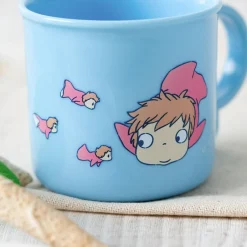 Maison Ghibli Kitchenware-Mug Ponyo In The Ocean - Ponyo On The Cliff