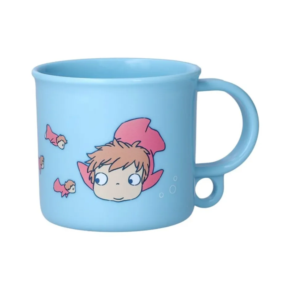 Maison Ghibli Kitchenware-Mug Ponyo In The Ocean - Ponyo On The Cliff