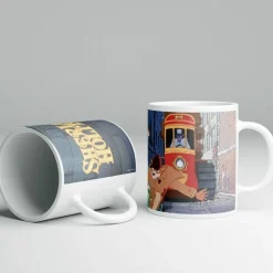 Maison Ghibli Kitchenware-Mug Sherlock 03 - Pursuit