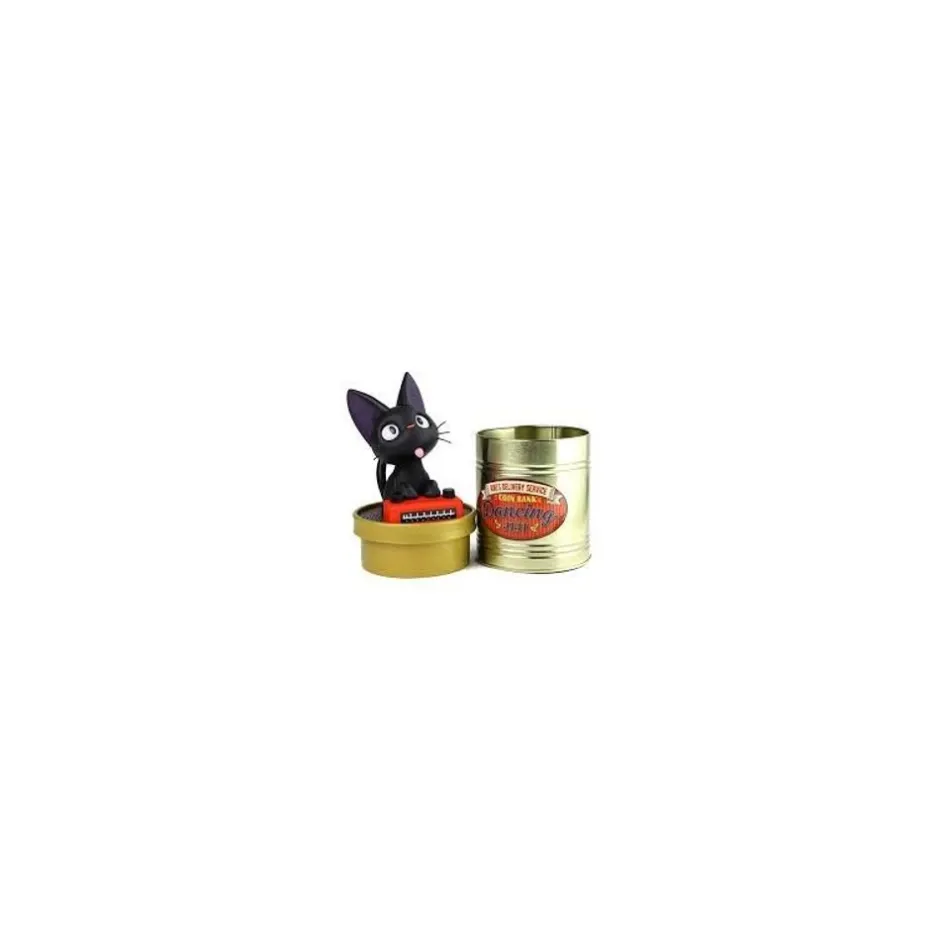 Maison Ghibli Music Boxes-Music Box Coin Bank Jiji -Kiki'S Delivery Service