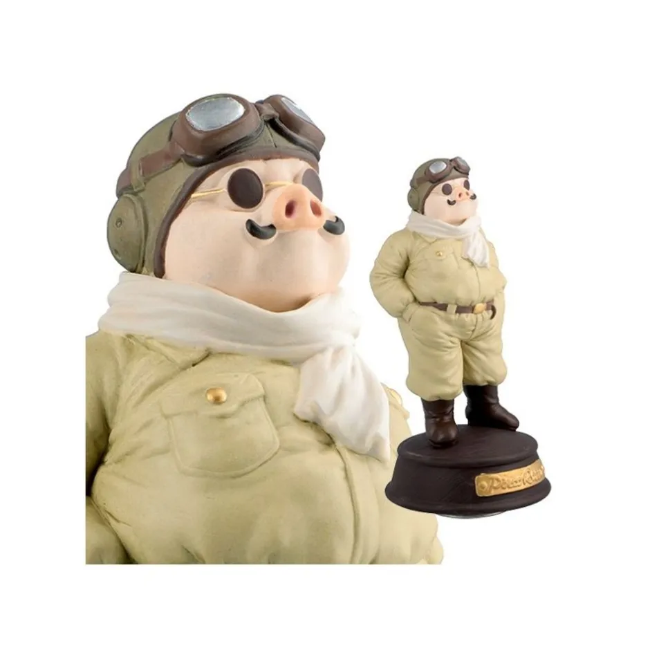 Maison Ghibli Music Boxes-Music Box Marco In Flying Suit - Porco Rosso