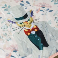 Maison Ghibli Household Linen-Muta Rolled Blanket - Cat Returns