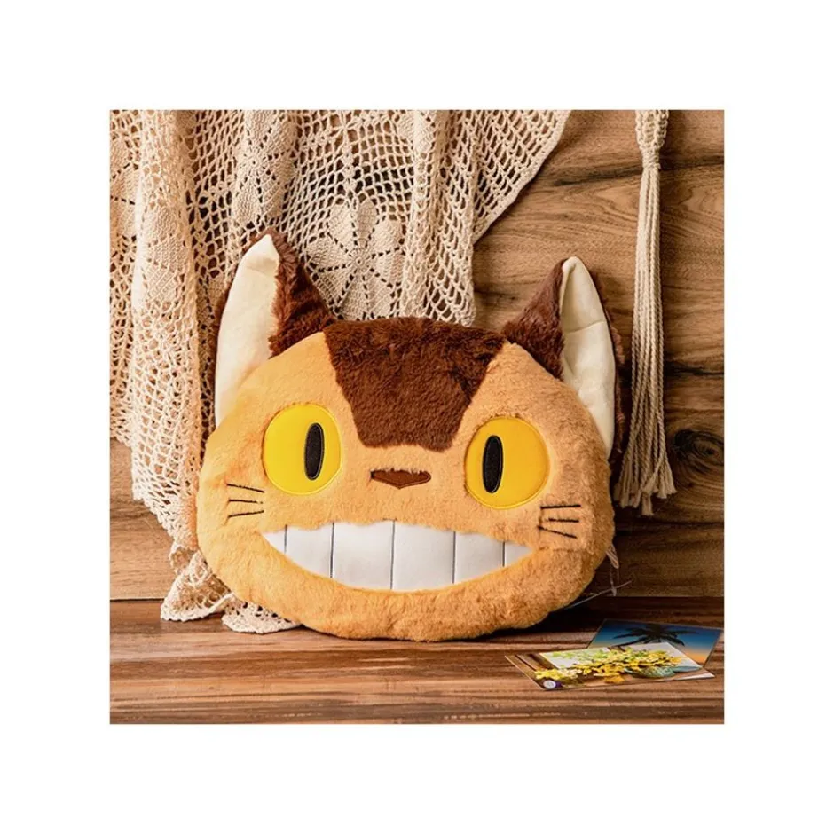 Maison Ghibli Pillow-Nakayoshi Cushion Catbus - My Neighbor Totoro