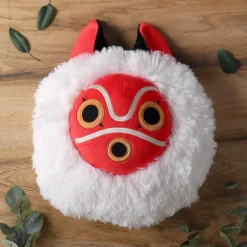 Maison Ghibli Pillow-Nakayoshi Cushion San'S Mask - Princess Mononoke