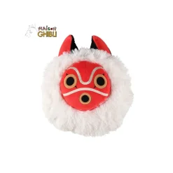 Maison Ghibli Pillow-Nakayoshi Cushion San'S Mask - Princess Mononoke