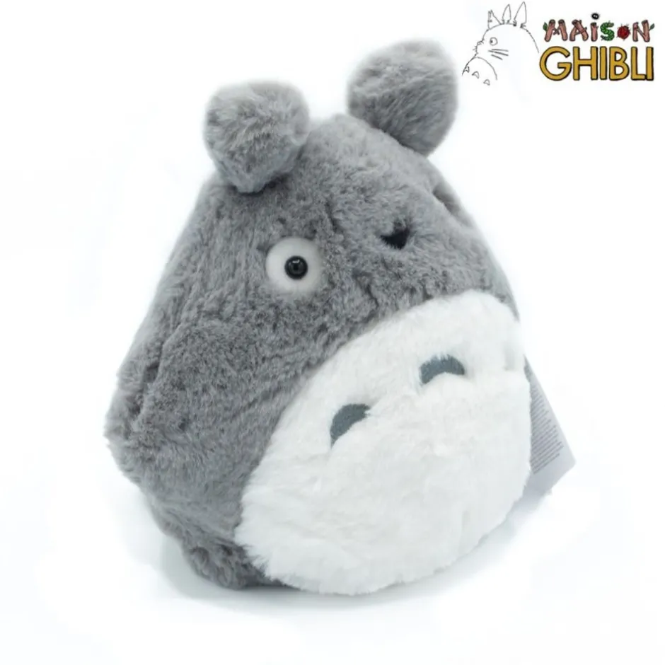 Maison Ghibli Nakayoshi Plush-Nakayoshi Plush Grey Totoro S - My Neighbor Totoro