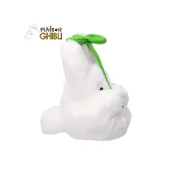 Maison Ghibli Nakayoshi Plush-Nakayoshi Plush Small Totoro With Leaf - My Neighbor Totoro