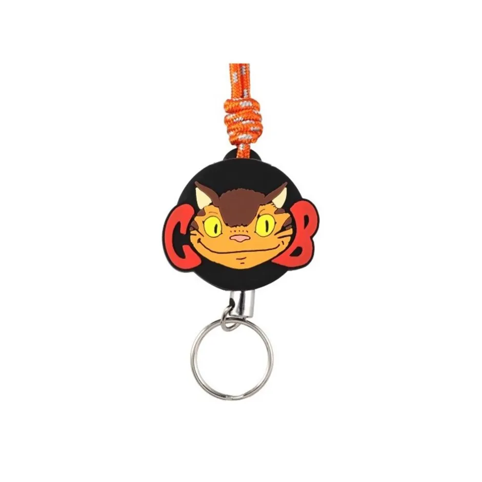 Maison Ghibli Straps-Neck Strap With Reel Totoro Cat Bus- My Neighbor Totoro