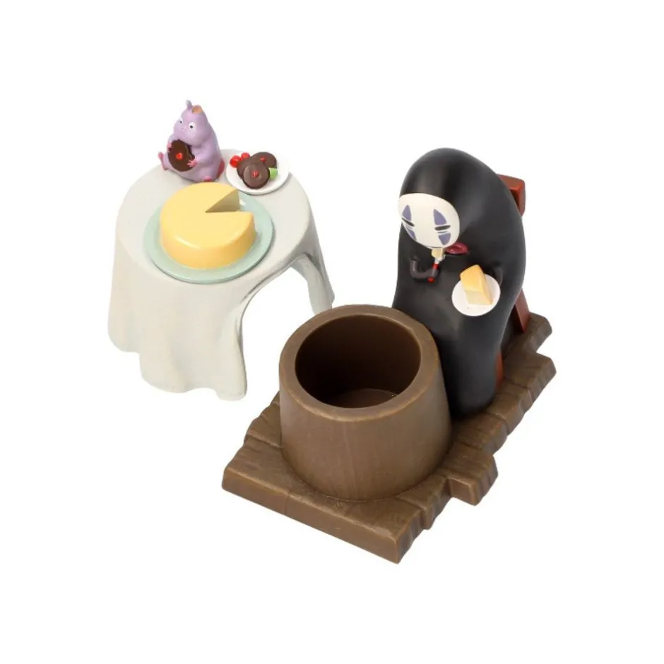 Maison Ghibli Jewellery Boxes-No Face & Cake Jewel Box - Spirited Away