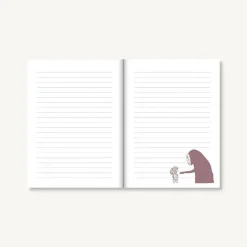 Maison Ghibli Notebooks And Notepads-No Face Plush Journal - Spirited Away